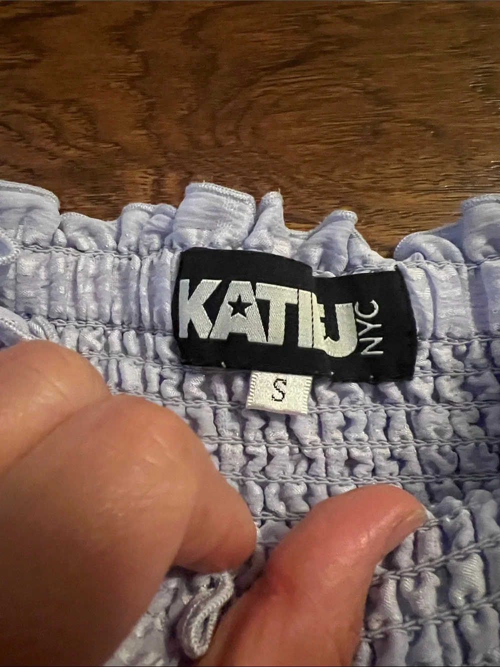 KatieJ NYC Lavender Mini Skirt
